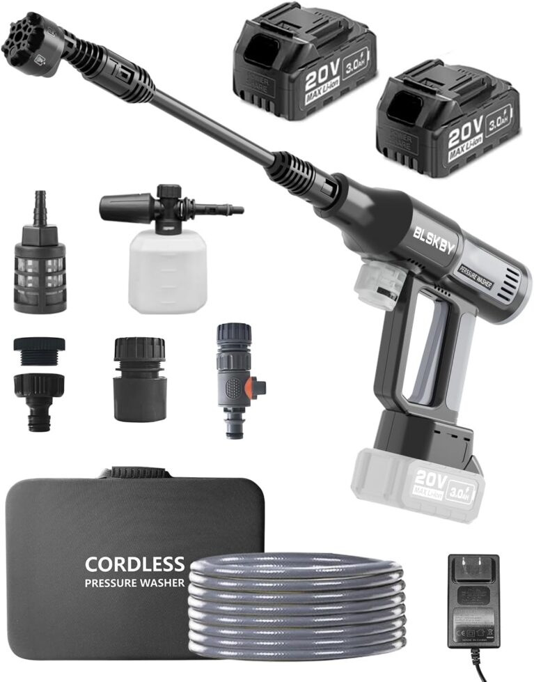 BLSKBY 1200PSI Cordless Pressure Washer 2 - best cordless pressure washer