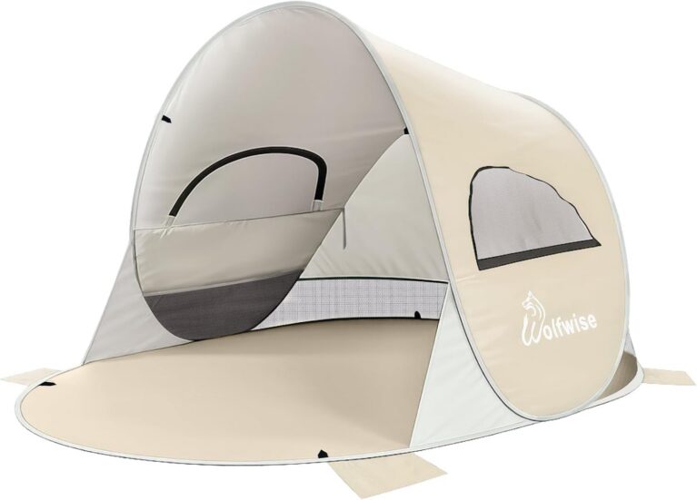 Wolfwise Pop up Beach Tent - best beach tent UK