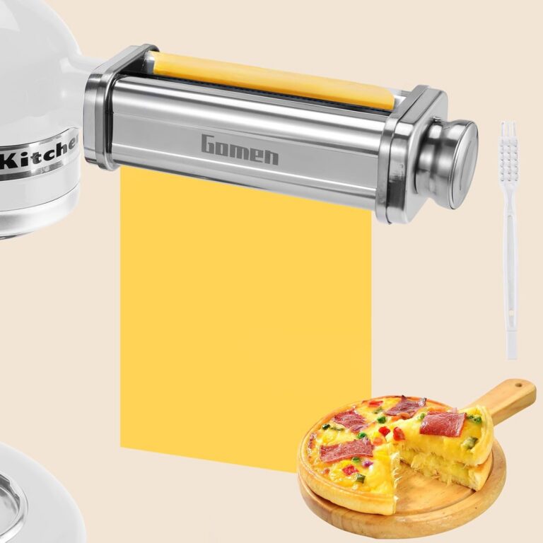 Gomen Stainless Steel Pasta Accessory - meilleure machine à pâtes
