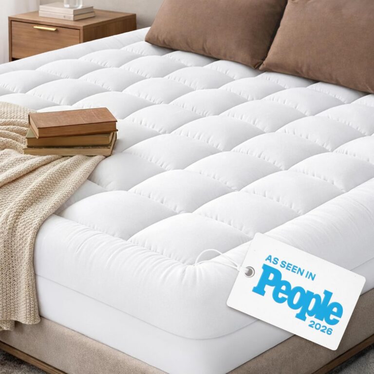 Niagara Sleep Solution Cloud-Like King Mattress Topper - best cooling mattress topper