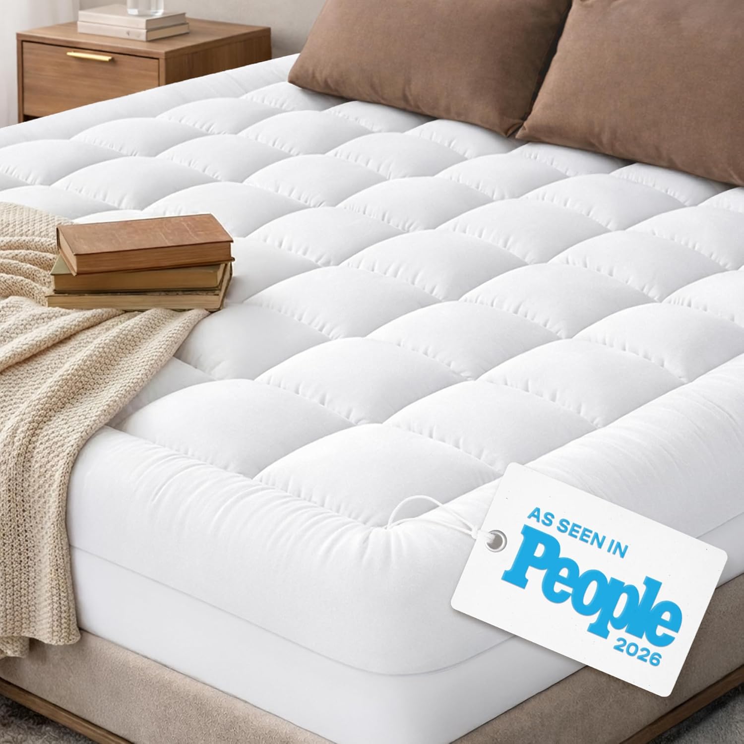 Niagara Sleep Solution Cloud-Like King Mattress Topper