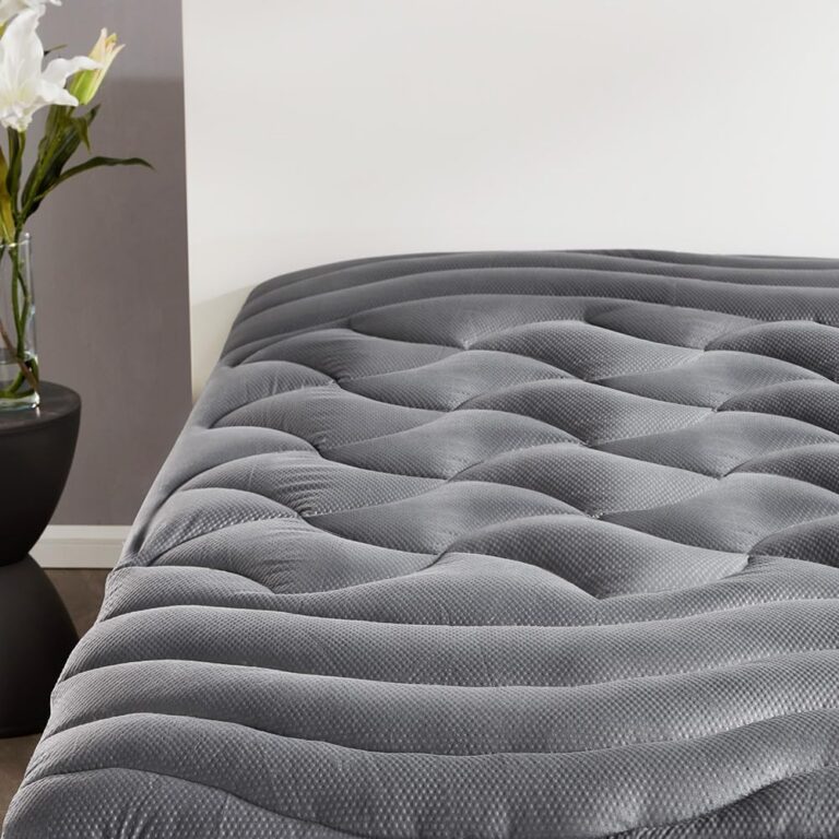 SLEEP ZONE King Mattress Topper - best cooling mattress topper
