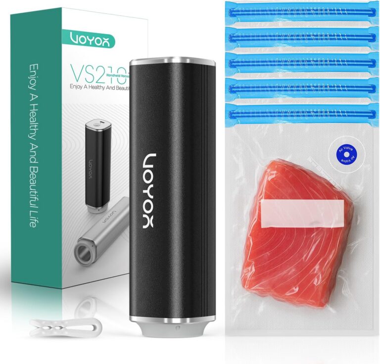 VOYOR Portable Food Vacuum - meilleure machine sous vide alimentaire