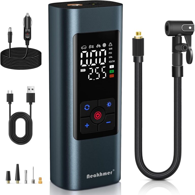 Neakhmer Mini Compressor Battery Air - Akku-Luftpumpe Fahrrad Auto