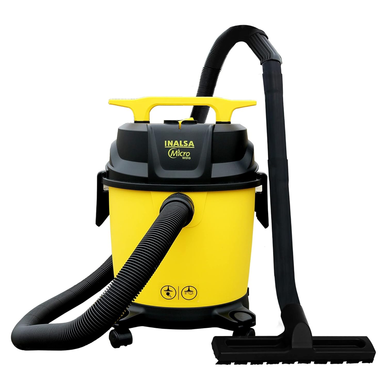 INALSA Wet and Dry Vacuum - 10 LTR Capacity