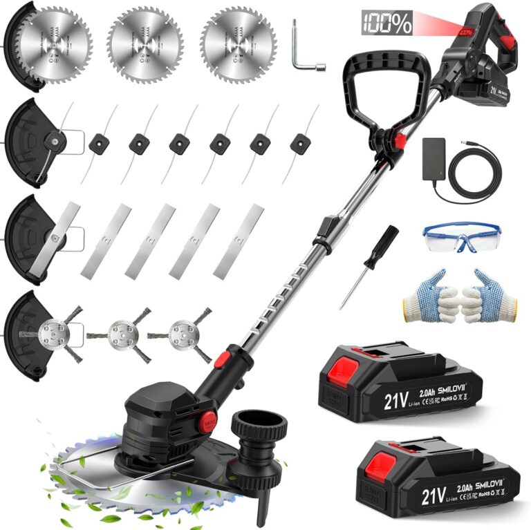 SMILOVII Lawn Trimmer - bester Akku-Rasentrimmer