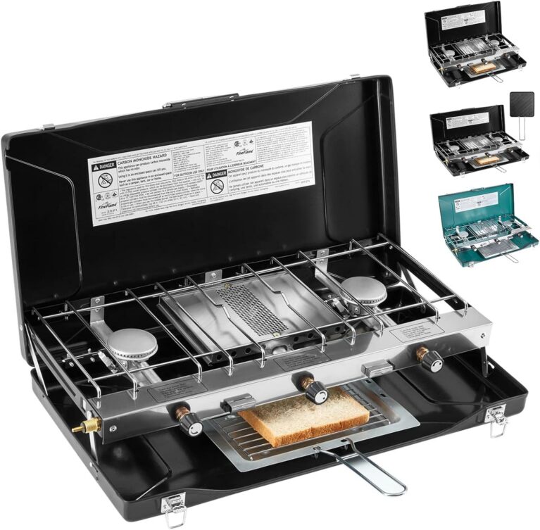 FineFlame Camping Stove 3 Burner - best camping stove UK