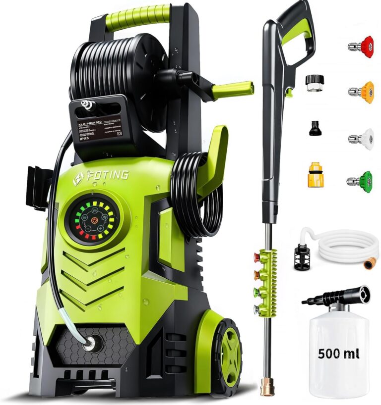 FOTING 2026new Pressure Washer 5000PSI - best electric pressure washer for home use