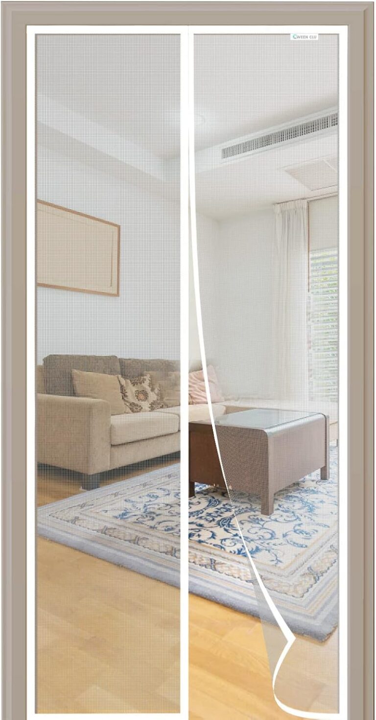 CWEEN CLU Magnetic Fly Screen Door - 80 x 200 cm - Fliegengitter Magnet Balkontür
