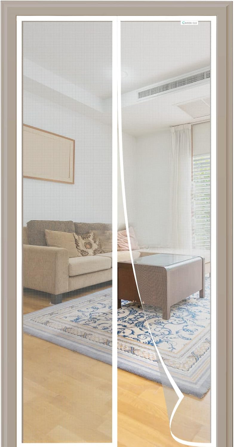 CWEEN CLU Magnetic Fly Screen Door - 80 x 200 cm