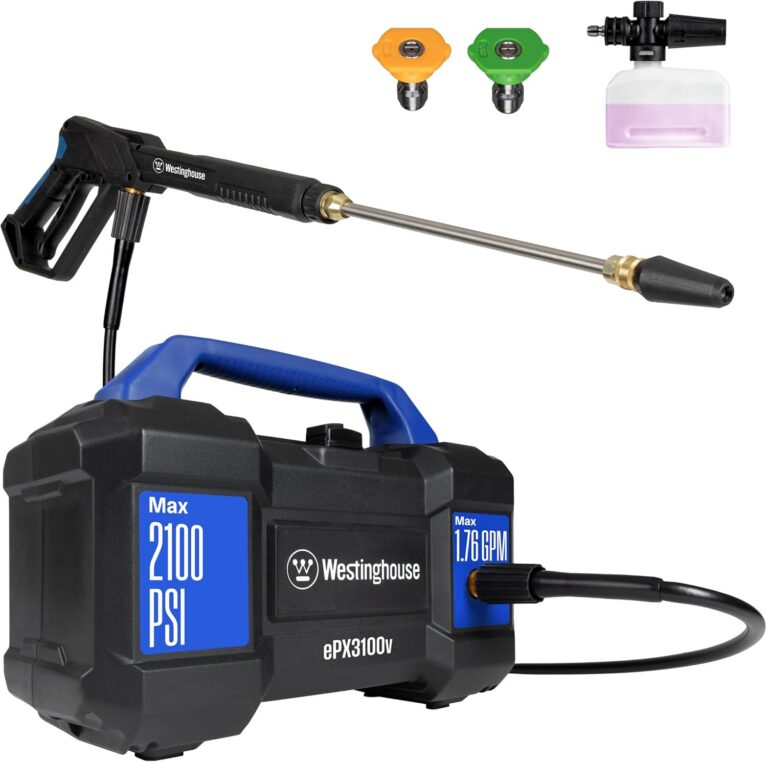 Westinghouse ePX3100v Electric Pressure Washer - best electric pressure washer for home use
