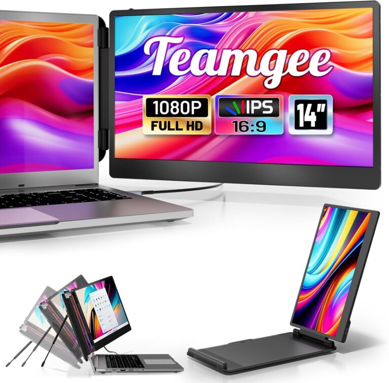 Teamgee Laptop Screen Extender Monitor - portable monitor for laptop UK