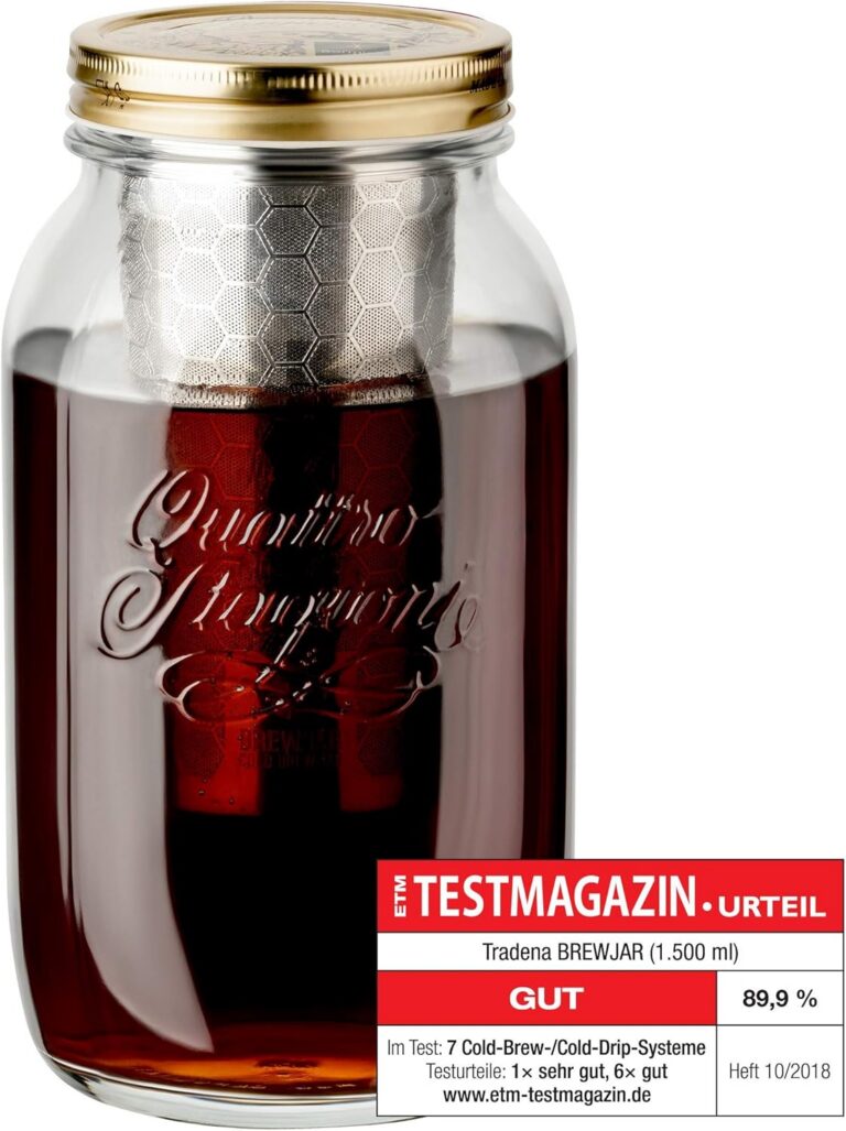 dripdrip BREWJAR XL Cold Brew - bester Cold Brew Kaffeebereiter
