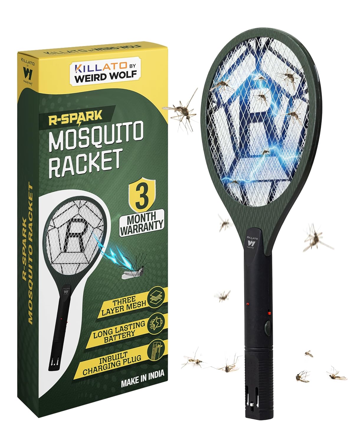 Weird Wolf Heavy Duty Mosquito - 3 Months Warranty