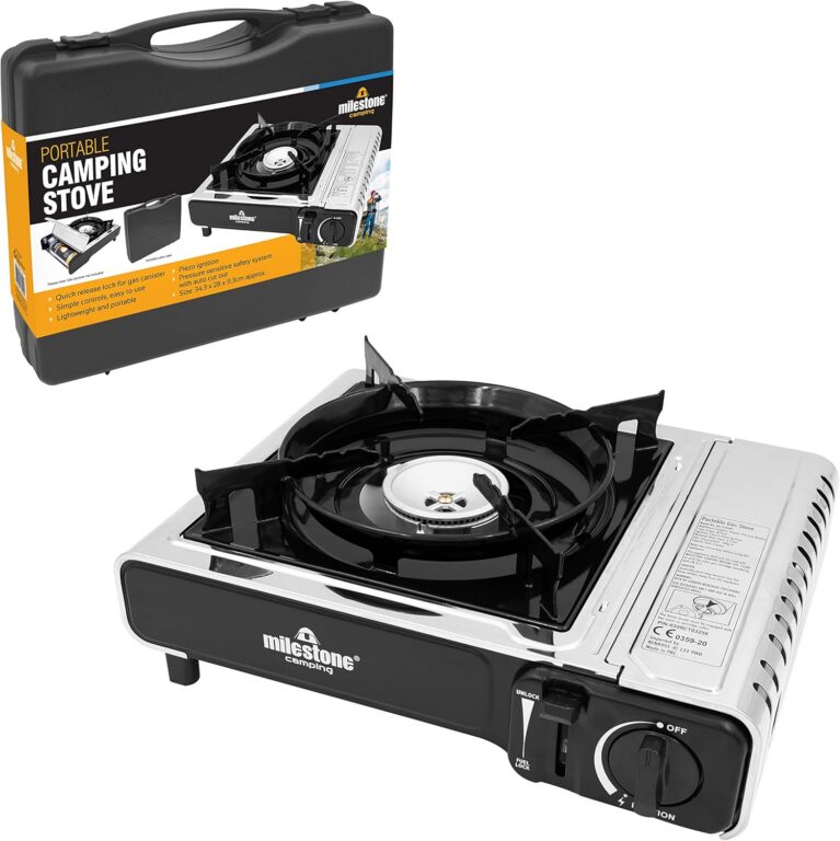 Milestone Camping 18949 Portable Gas - best camping stove UK