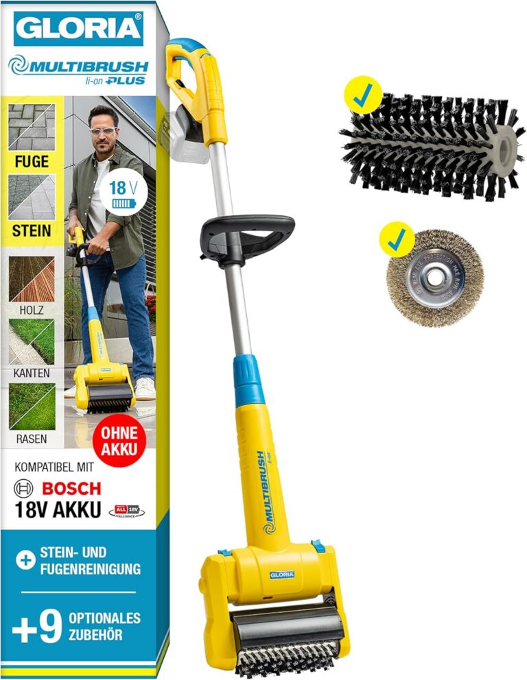 GLORIA MultiBrush - bester elektrischer Unkrautbrenner