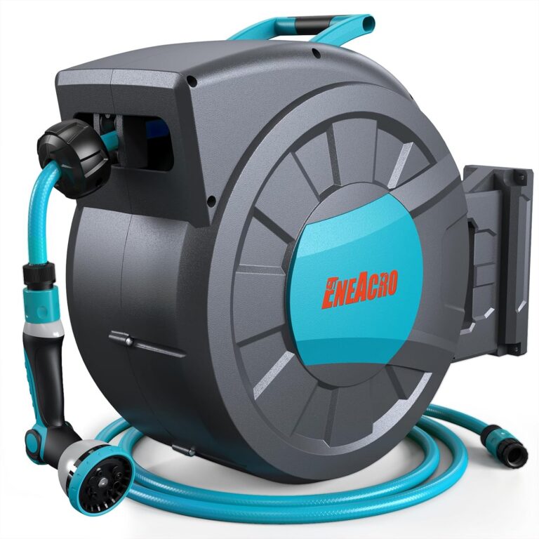 ENEACRO 35+2M Retractable Garden Hose - best retractable garden hose reel UK