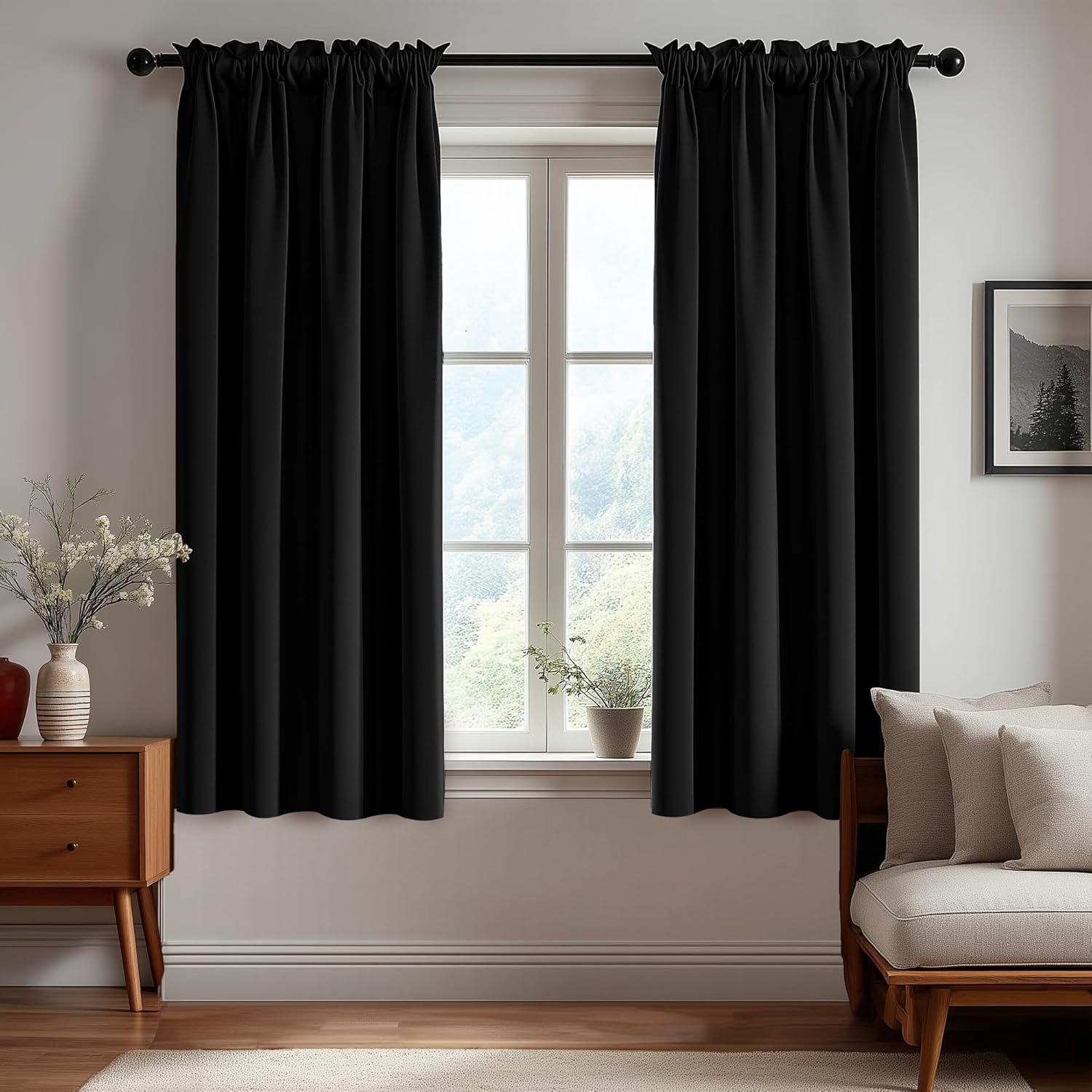 Deconovo Blackout Curtains - 2 Panels