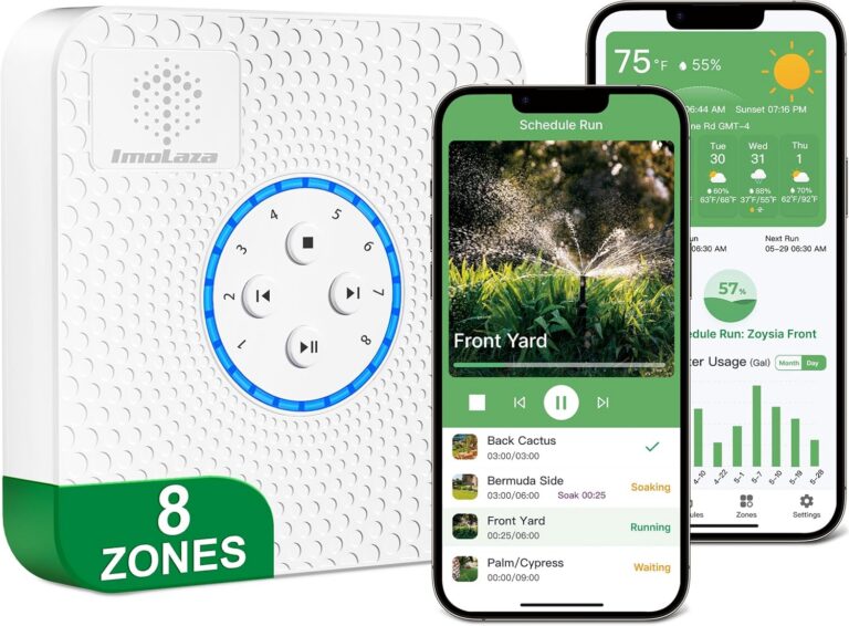 ImoLaza Smart Sprinkler Controller Evapotranspiration - best smart sprinkler controller