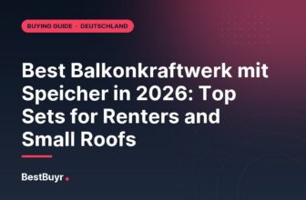 Best Balkonkraftwerk mit Speicher in 2026: Top Sets for Renters and Small Roofs