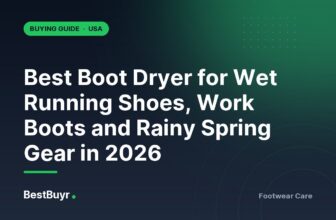 Best Boot Dryer for Wet Running Shoes, Work Boots and Rainy Spring Gear in 2026