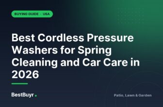 Best Cordless Pressure Washers for Spring Cleaning and Car Care in 2026