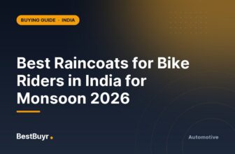Best Raincoats for Bike Riders in India for Monsoon 2026