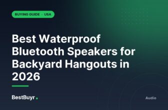 Best Waterproof Bluetooth Speakers for Backyard Hangouts in 2026