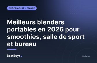 Meilleurs blenders portables en 2026 pour smoothies, salle de sport et bureau