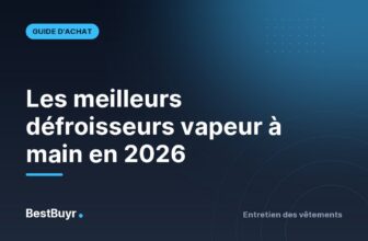 Les meilleurs défroisseurs vapeur à main en 2026