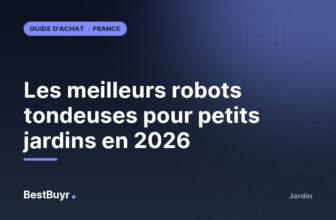 Les meilleurs robots tondeuses pour petits jardins en 2026