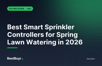 Best Smart Sprinkler Controllers for Spring Lawn Watering in 2026