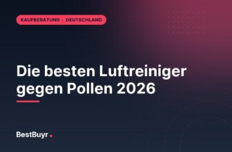 Die besten Luftreiniger gegen Pollen 2026