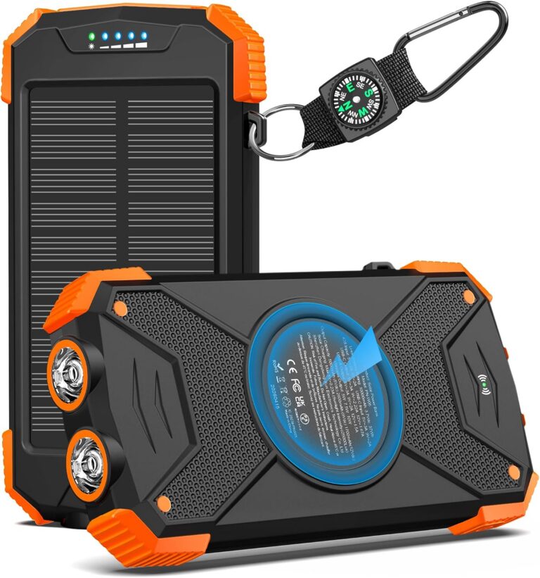 BLAVOR Solar Power Bank 10 - best portable power bank for camping
