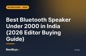 Best Bluetooth Speaker Under 2000 in India (2026 Editor Buying Guide)