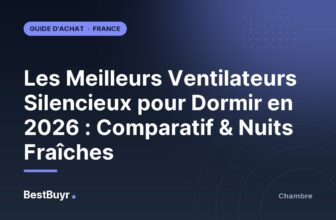 Les Meilleurs Ventilateurs Silencieux pour Dormir en 2026 : Comparatif & Nuits Fraîches