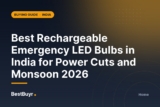 Best Rechargeable Emergency LED Bulbs in India for Power Cuts and Monsoon 2026