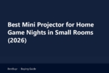 Best Mini Projector for Home Game Nights in Small Rooms (2026)