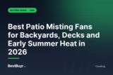 Best Patio Misting Fans for Backyards, Decks and Early Summer Heat in 2026