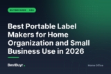 Best Portable Label Makers for Home Organization and Small Business Use in 2026
