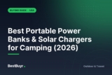Best Portable Power Banks & Solar Chargers for Camping (2026)