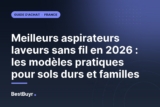 Meilleurs aspirateurs laveurs sans fil en 2026 : les modèles pratiques pour sols durs et familles